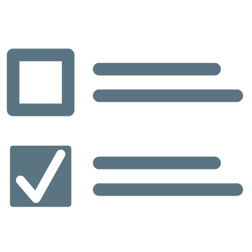 list view icon